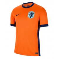Camisa de time de futebol Holanda Replicas 1º Equipamento Europeu 2024 Manga Curta